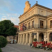 Edificio del ayuntamiento de León en la plaza de San Marcelo.