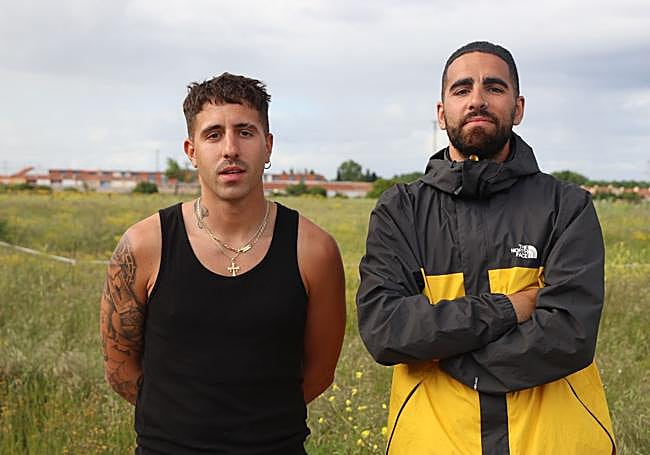 Enol y su amigo Dani.