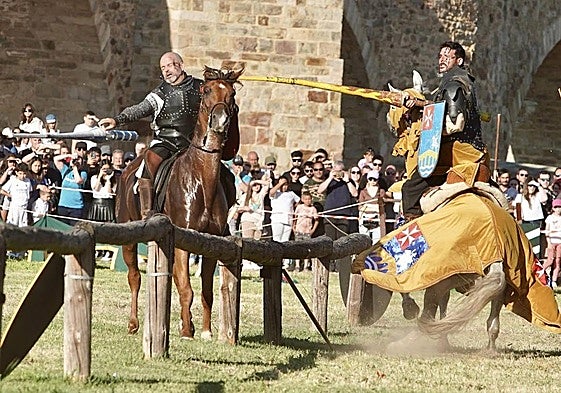 Justas medievales en Hospital de Órbigo.