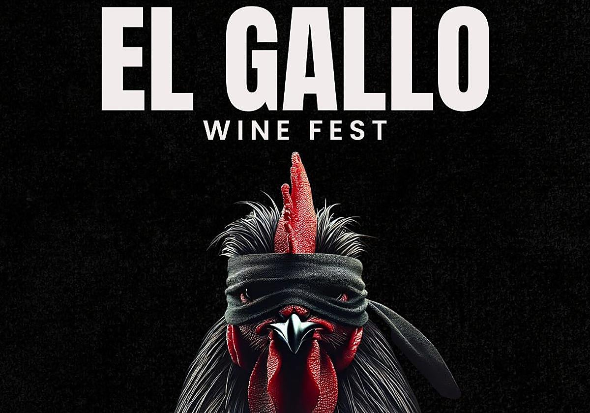 Cartel del Gallo Wine Fest en León