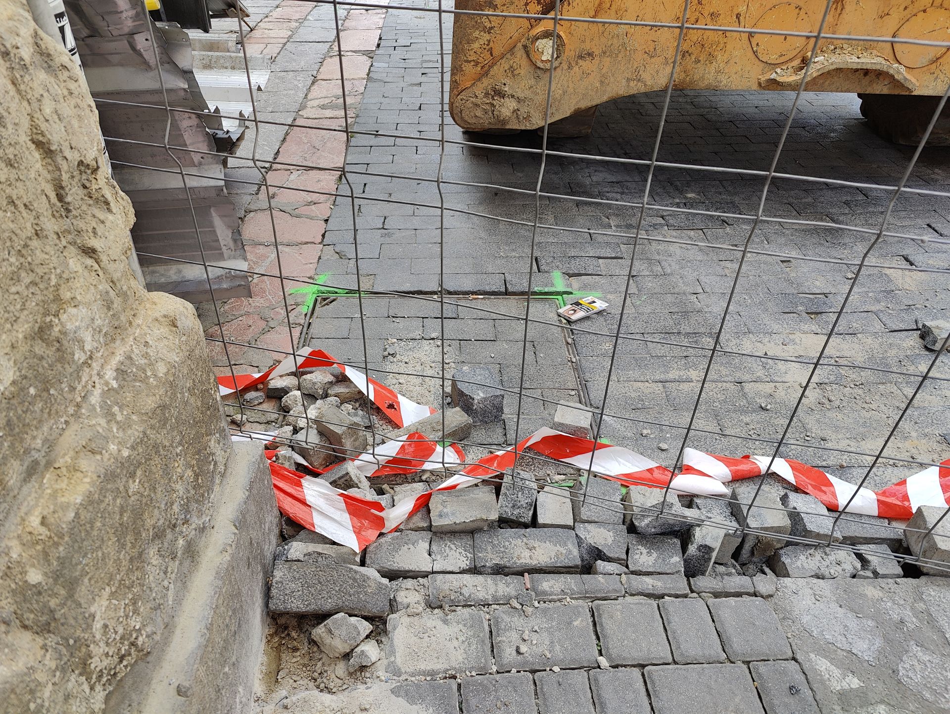 Comienza la tercera fase de las obras en la plaza Mayor de León