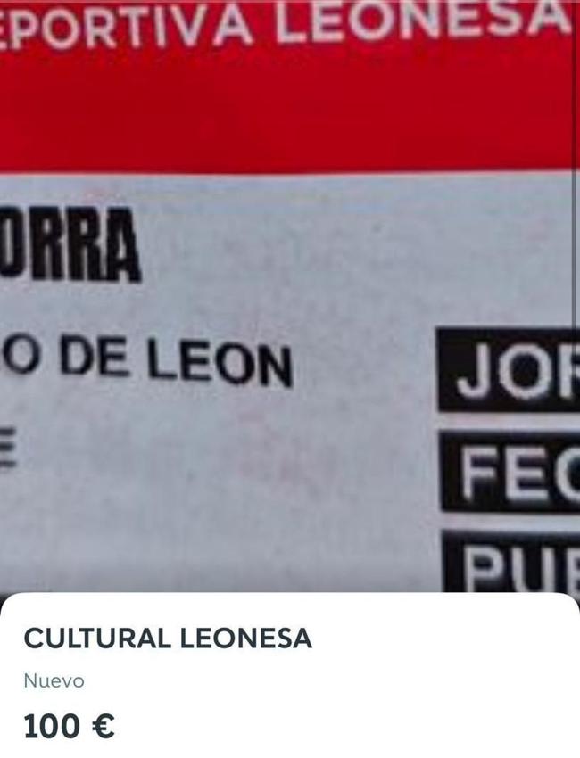 Uno de los anuncios publicados en portales de compraventa.