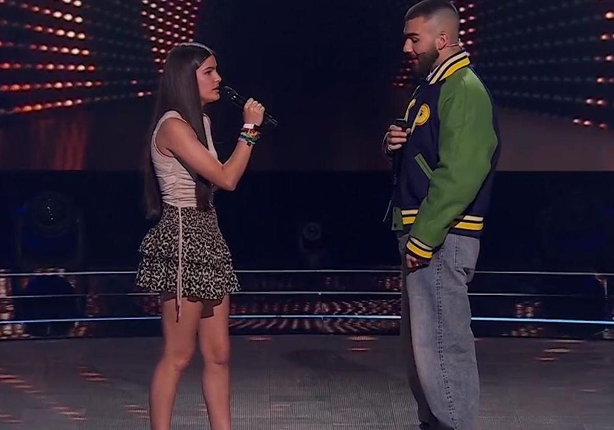 Ana Görüntü - Salma, The Voice Kids'te zafer kazanan genç Leonese