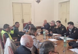 Coordinación del operativo.