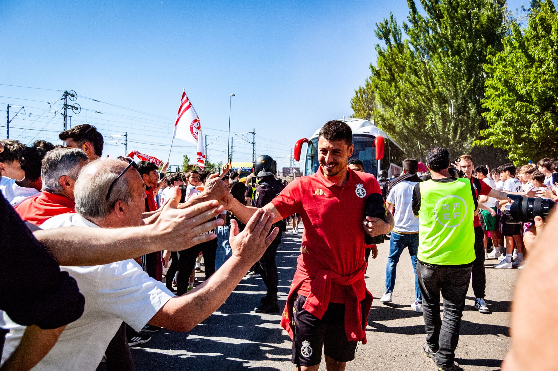 Las imágenes del recibimiento a los jugadores de la Cultural