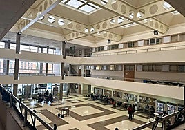 Hall de Filosofía y Letras.