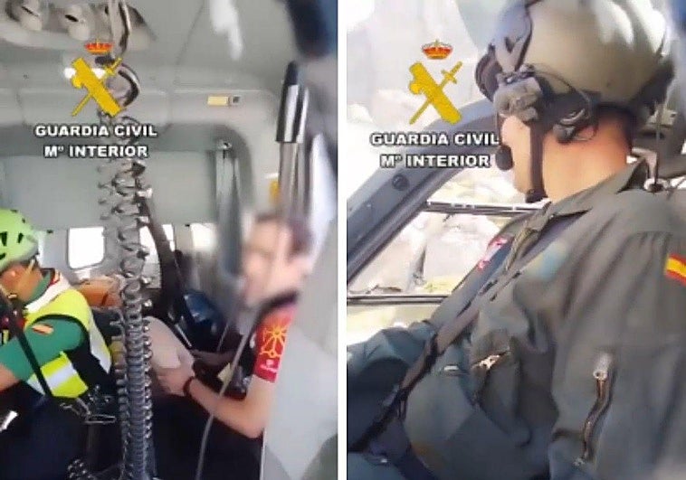 Rescate del corredor.