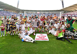 La Cultural celebra el ascenso en el Reino de León
