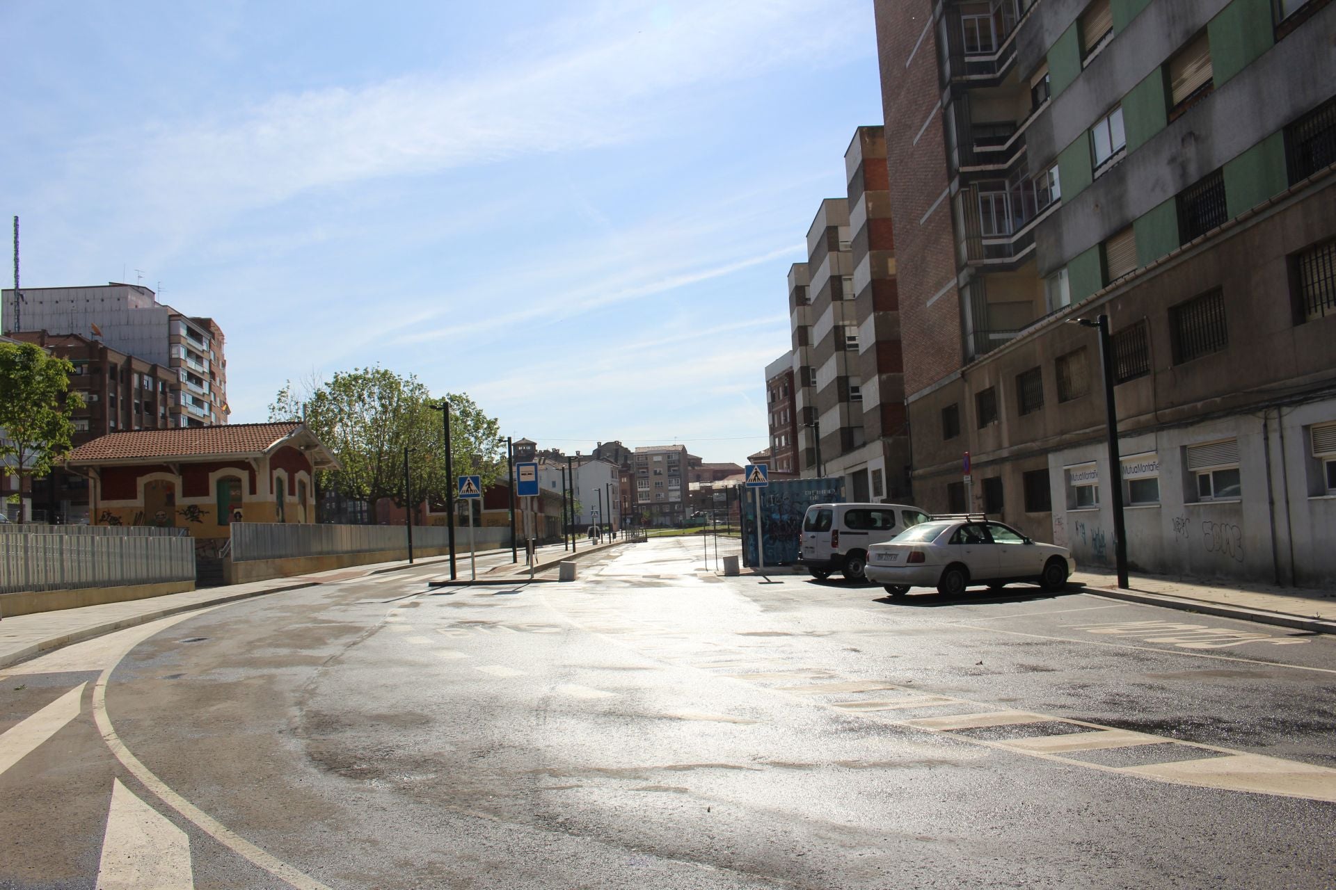 El entorno de Feve en León abre al tráfico