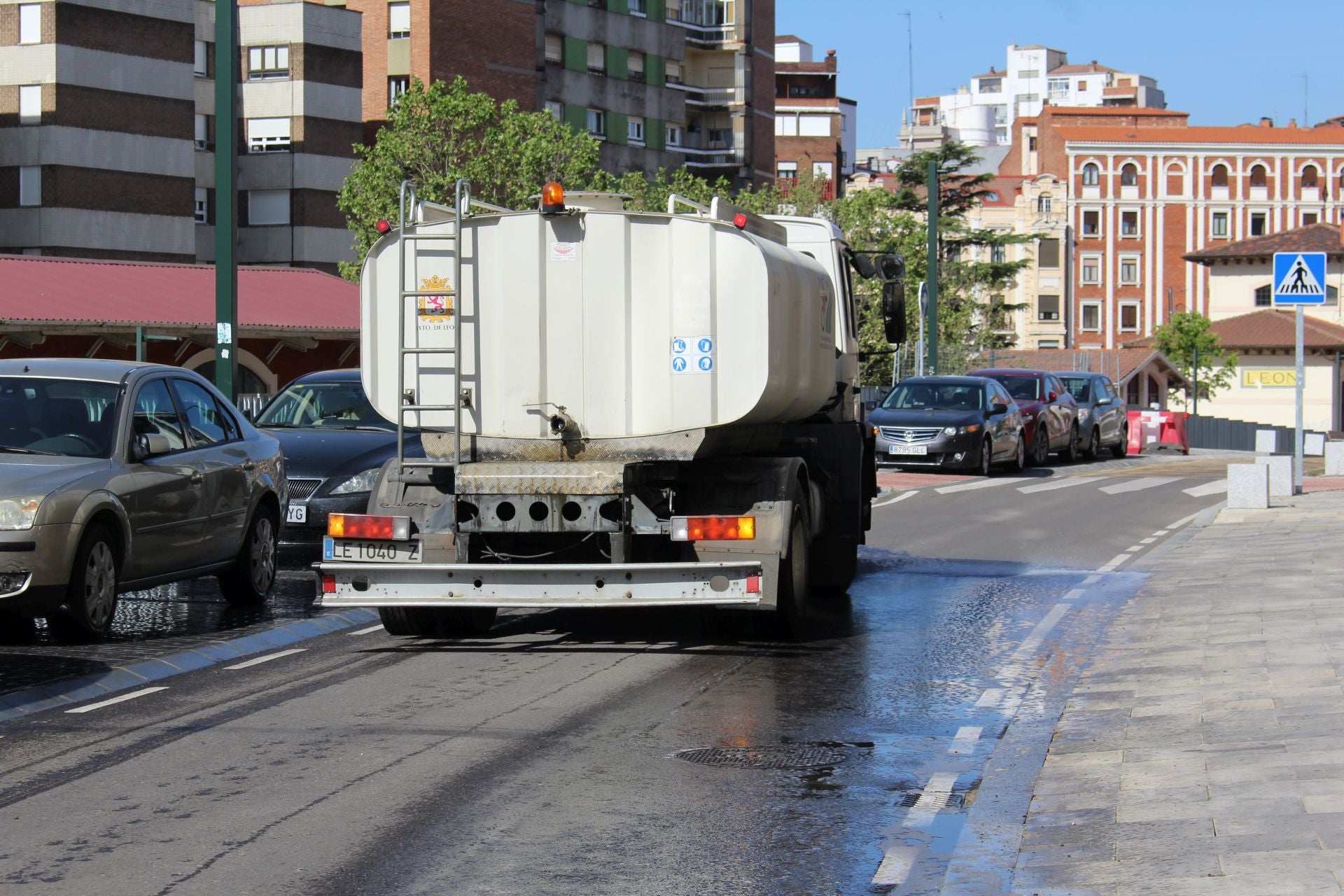 El entorno de Feve en León abre al tráfico