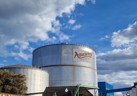 Azucarera en La Bañeza.