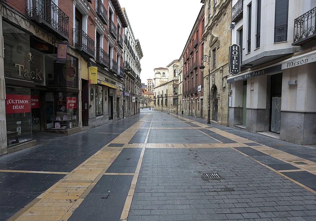 Calle Ancha de León.