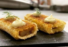 Uno de los platos de este restaurante leonés.