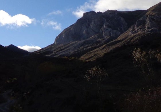 Un paraje de la localidad de Gete.