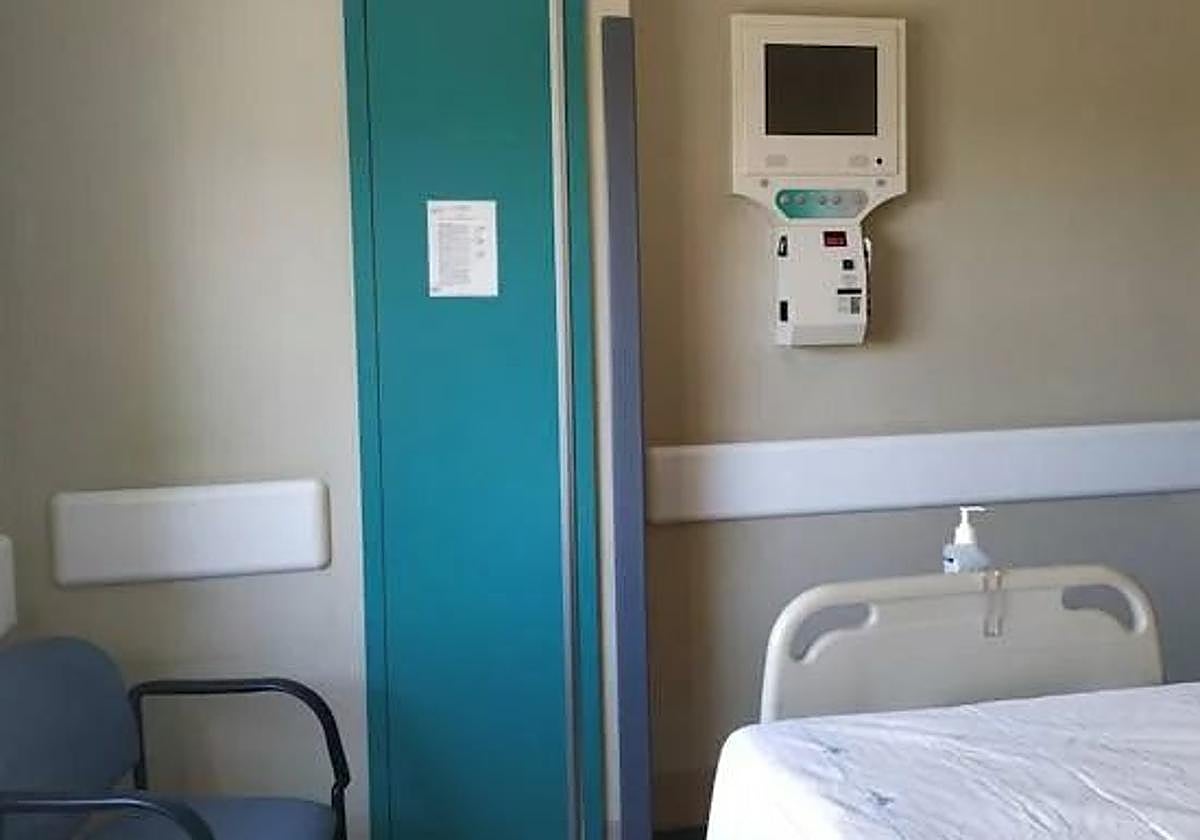 Televisiones del Hospital de León.