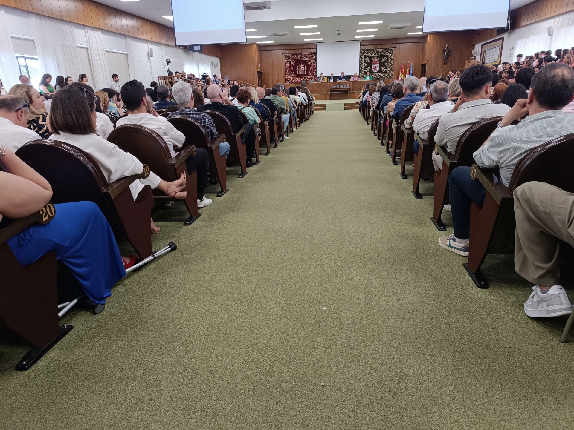 Graduación de los alumnos de Enfermería de la ULE