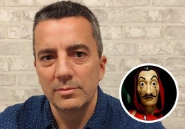 Emilio Díez participó en la 3 y 4 temporada de serie española 'La Casa de Papel'