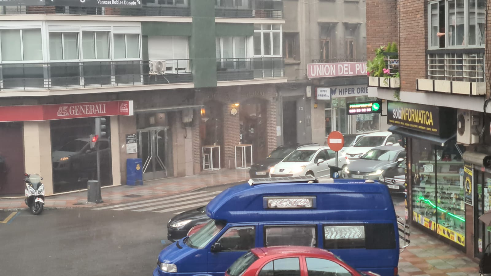 Así se ha vivido la tormenta en la ciudad de León