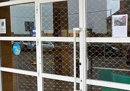 Puestas del estadio Hispánico de León.