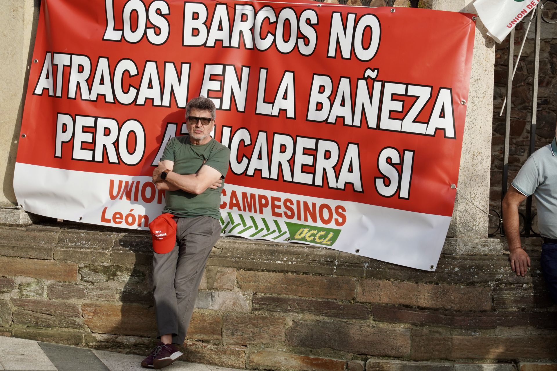 Las imágenes de la concentración en La Bañeza