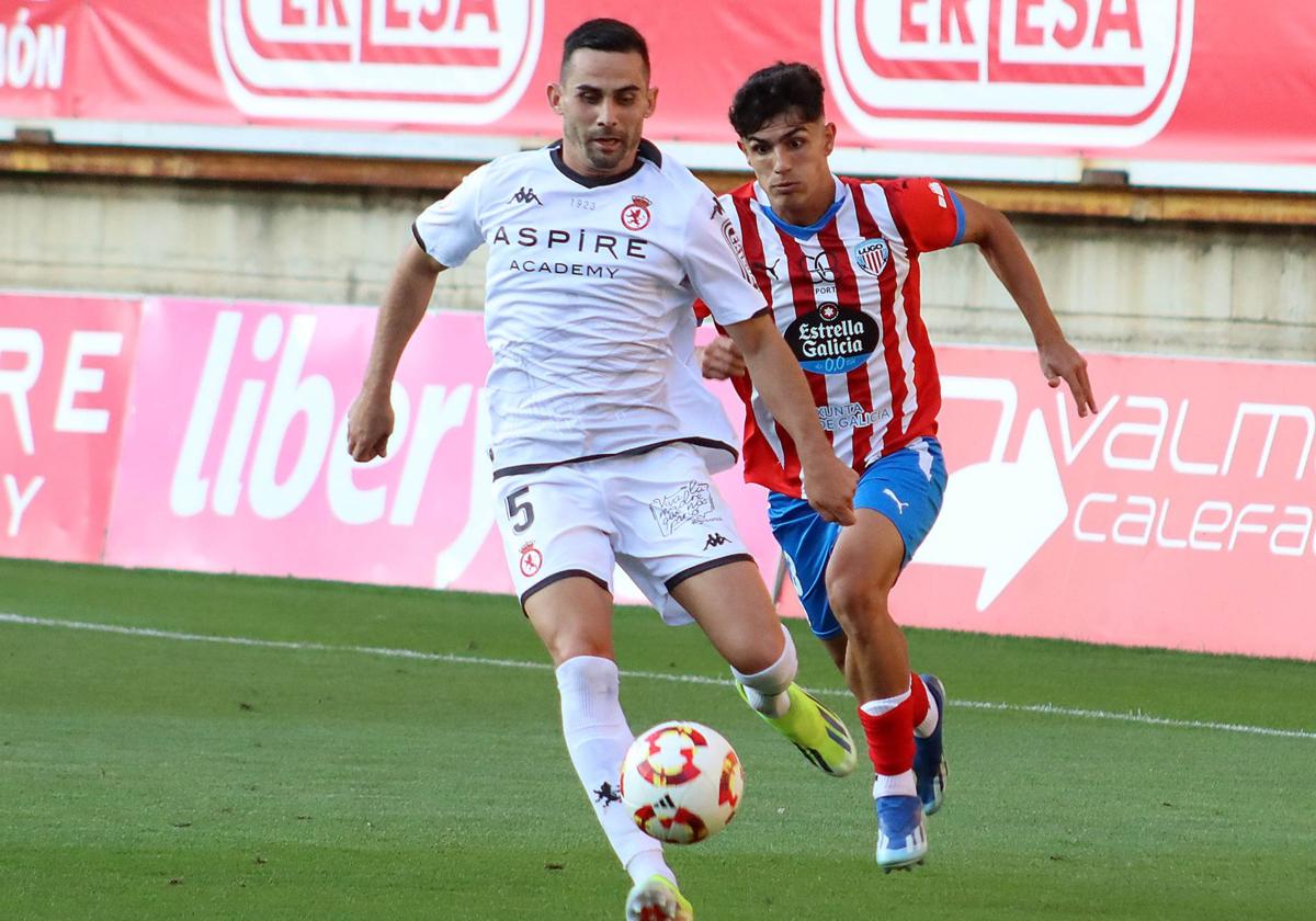 Fornos, en un partido con la Cultural.