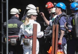 Investigación en la mina de Cerredo tras el accidente en el que murieron cinco leoneses.