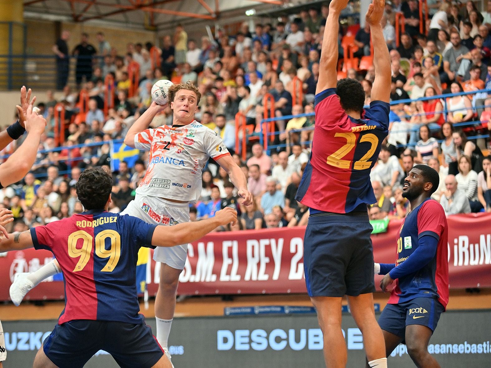 Las mejores imágenes de la final de la Copa del Rey entre Abanca Ademar y Barcelona