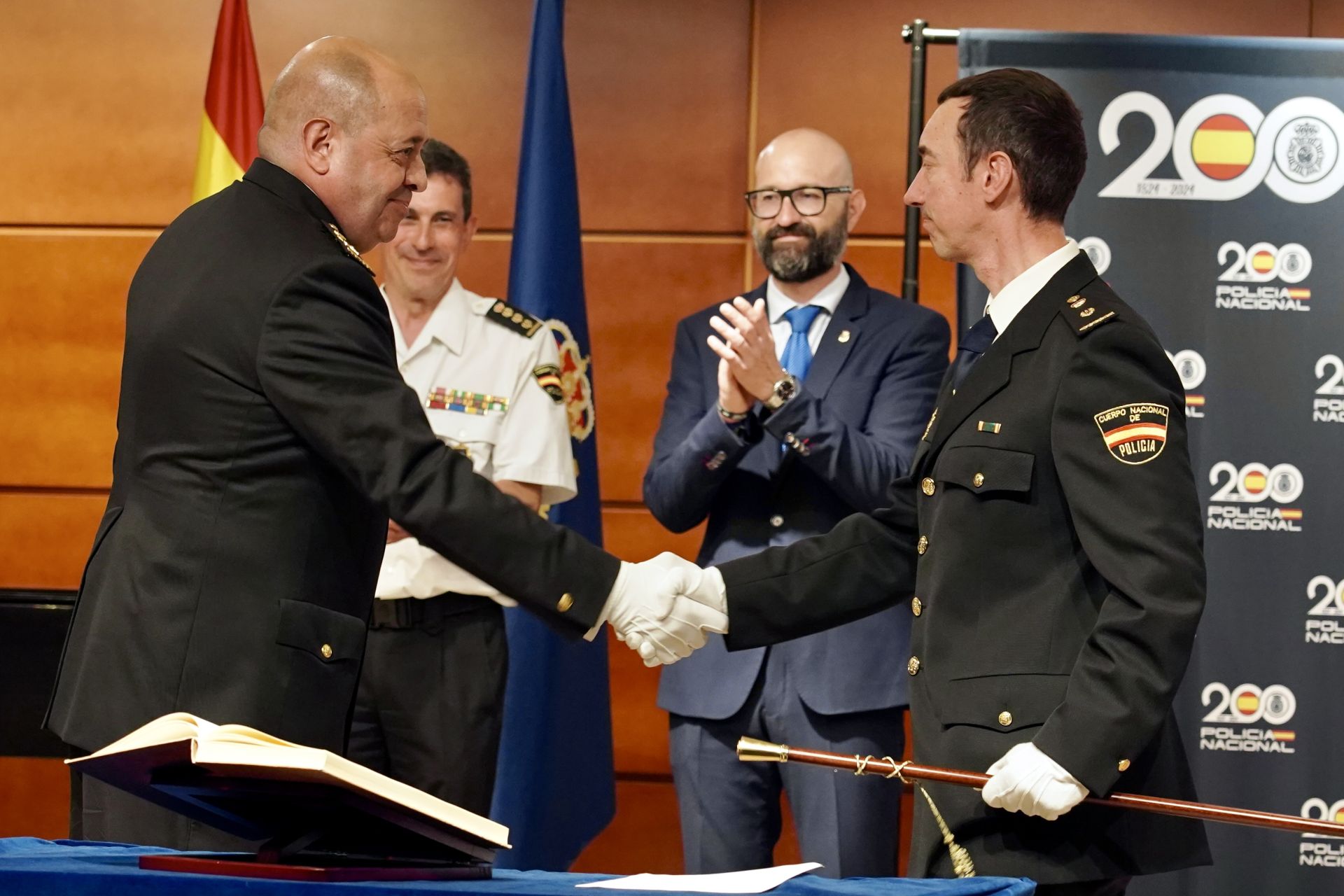 Toma de posesión del nuevo inspector jefe de la Comisaría Local de Astorga