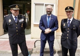 Toma de posesión del nuevo inspector jefe de la Comisaría Local de Astorga