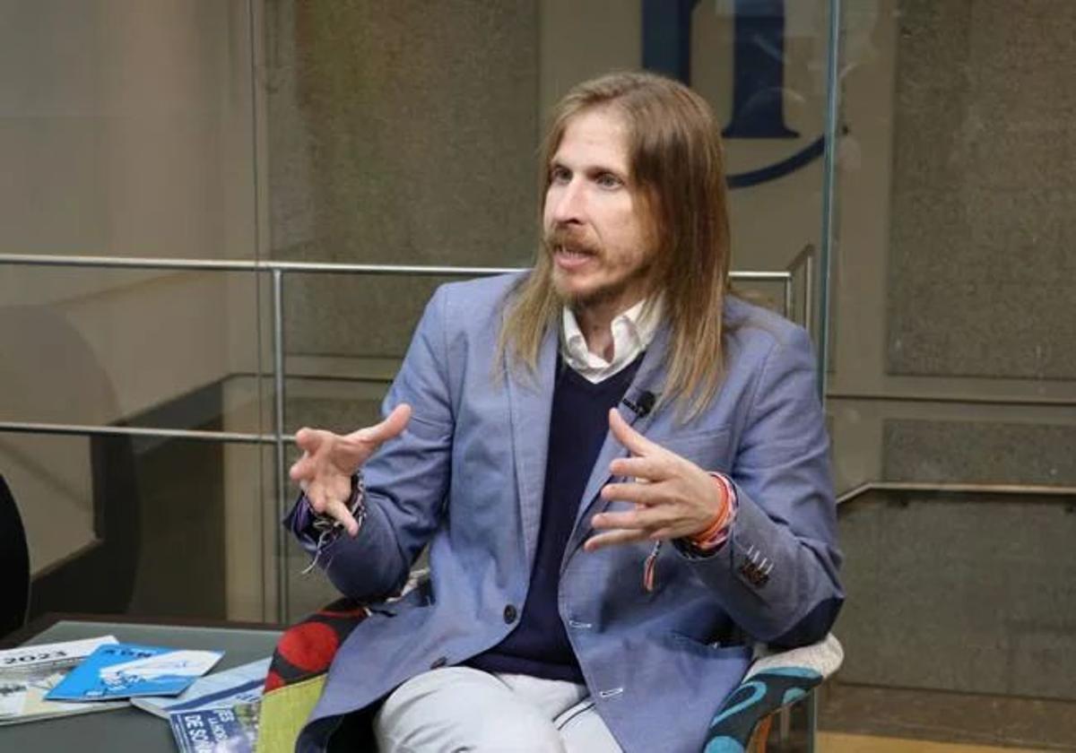 Pablo Fernández en una entrevista con Leonoticias en junio de 2024.
