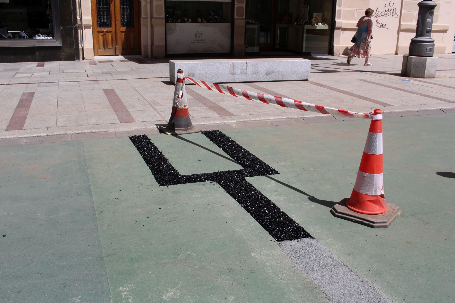 Las obras de reparación en Ordoño II