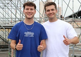 Imagen de Héctor Herrero y Diego Bajo.