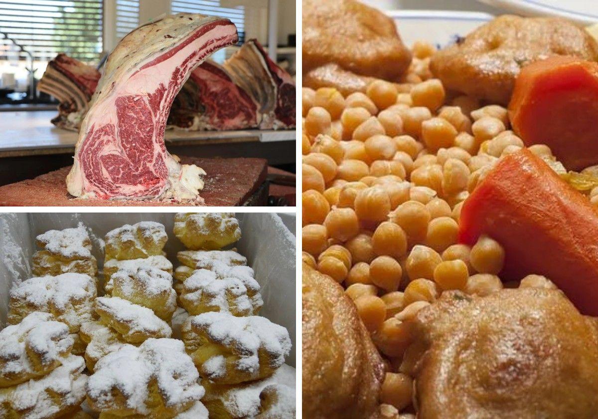 Carne de buey, nicanores y cocido, algunos de los platos estrella de León.