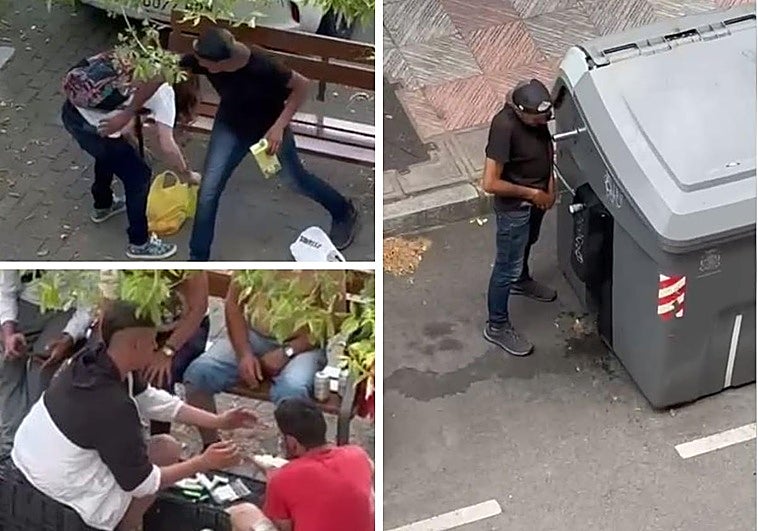 Actividades en el parking de San Pedro.