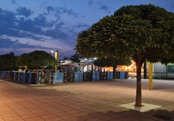 Noche tropical en León en el verano de 2023.