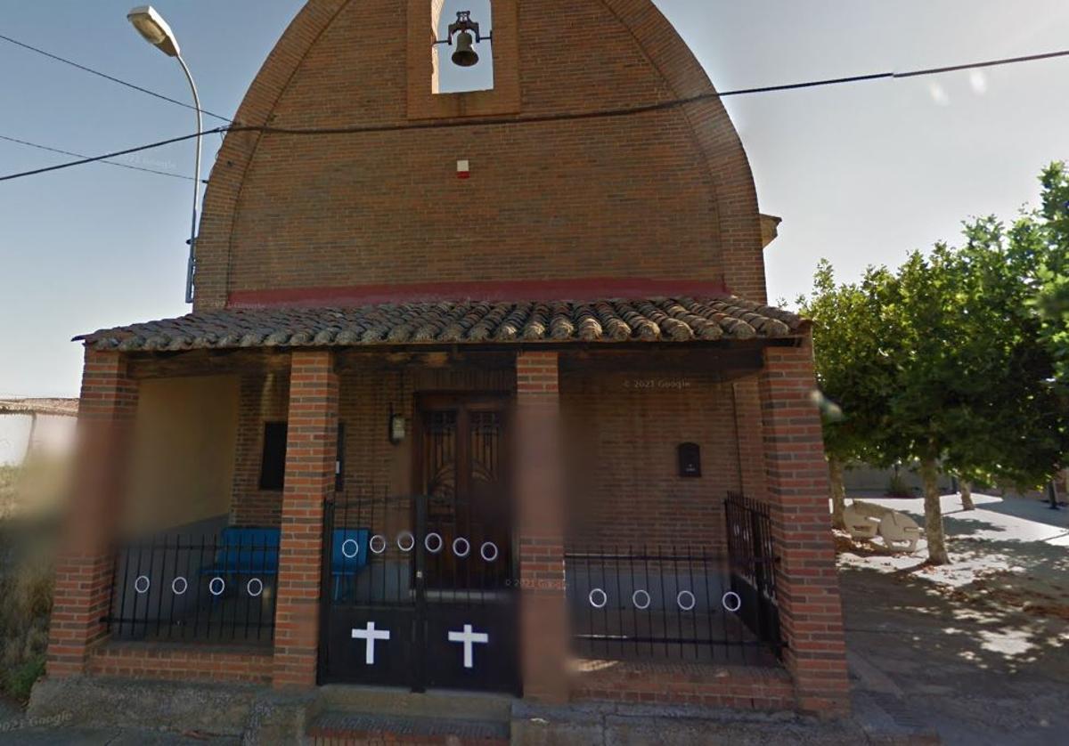 Iglesia de Zambroncinos, en Zotes del Páramo.