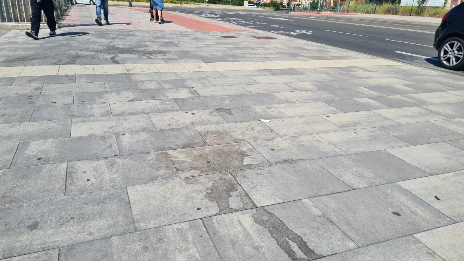 Suciedad en la capital leonesa días después del Monoloco