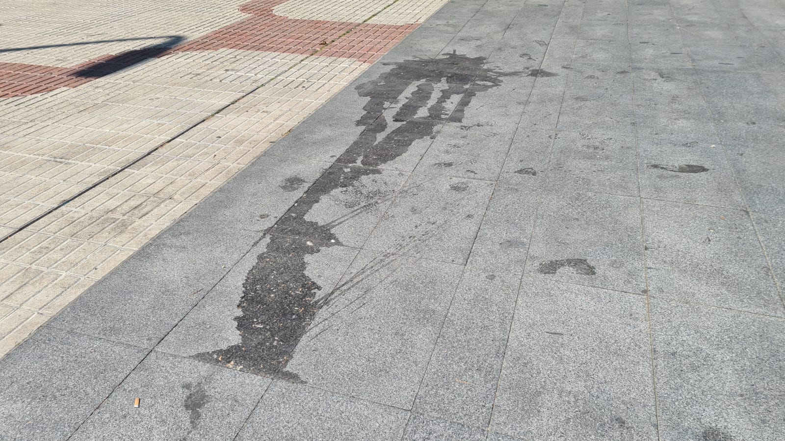 Suciedad en la capital leonesa días después del Monoloco