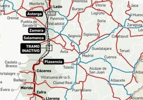 La Plataforma Corredor Oeste denuncia que «niegan el potencial militar de la Ruta de la Plata»