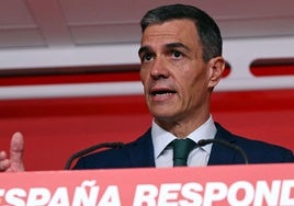 Pedro Sánchez en la rueda de prensa del pasado viernes, 13 de junio.