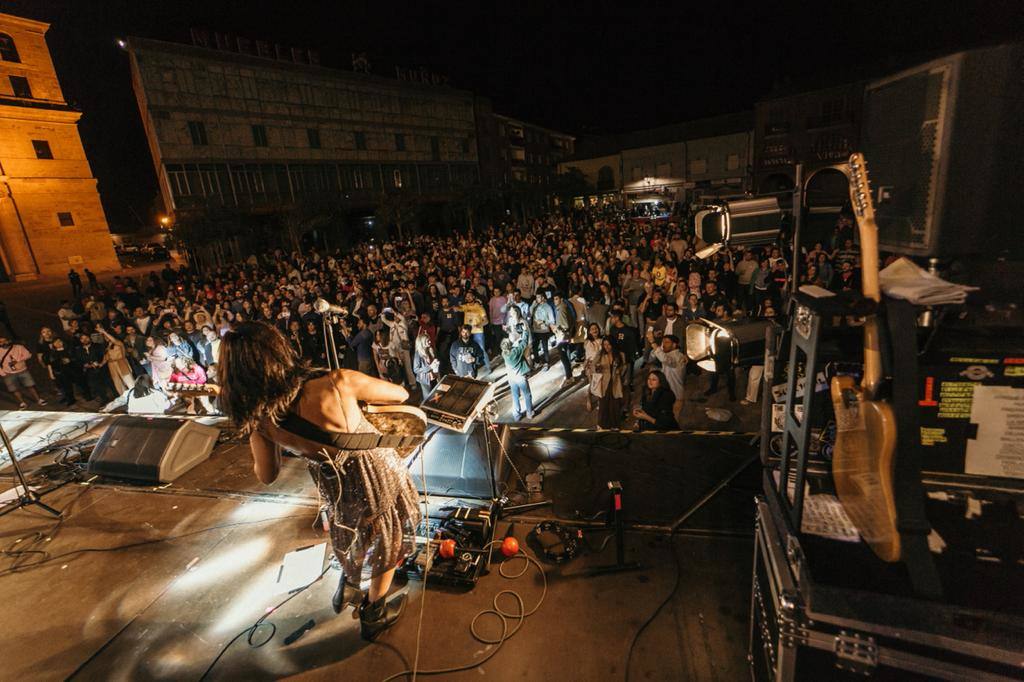 Imagen del Festival Supersóniça en Valencia de Don Juan en 2024.