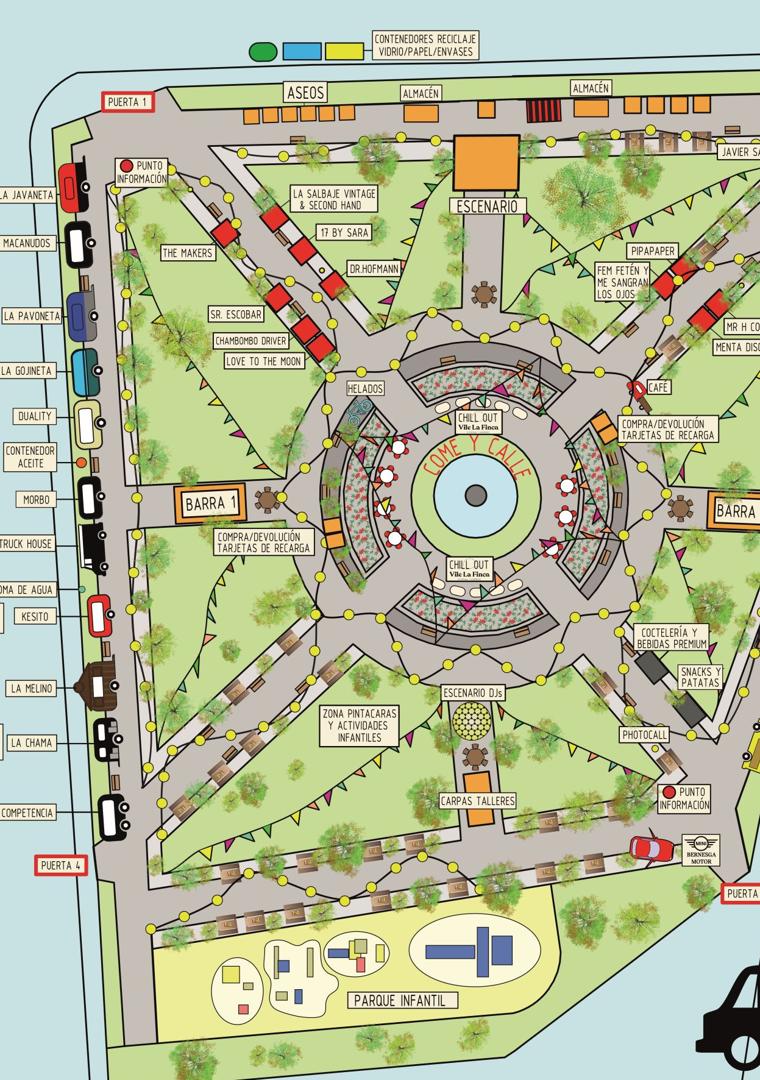 Imagen - Imagen del mapa del Come y Calle en León.