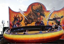 Una de las atracciones de la feria