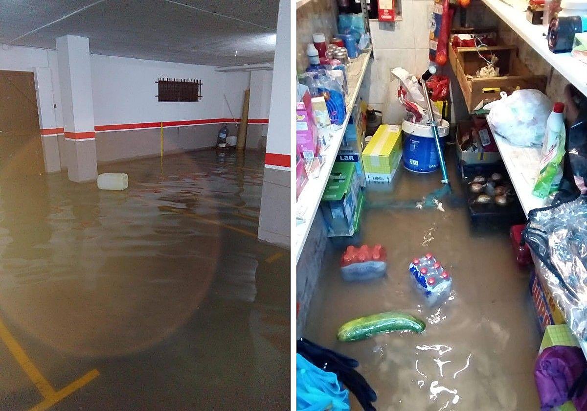 Las inundaciones se deben a un colector que se encuentra saturado.