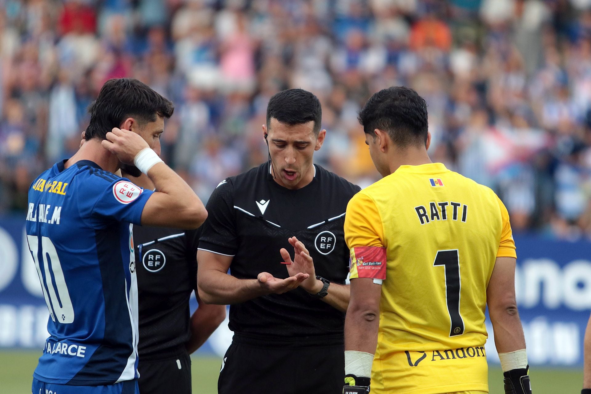 Las imágenes del cruel desenlace de la Deportiva ante el Andorra