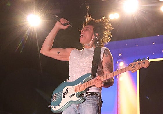 Uno de los integrantes de la banda colombiana TIMO