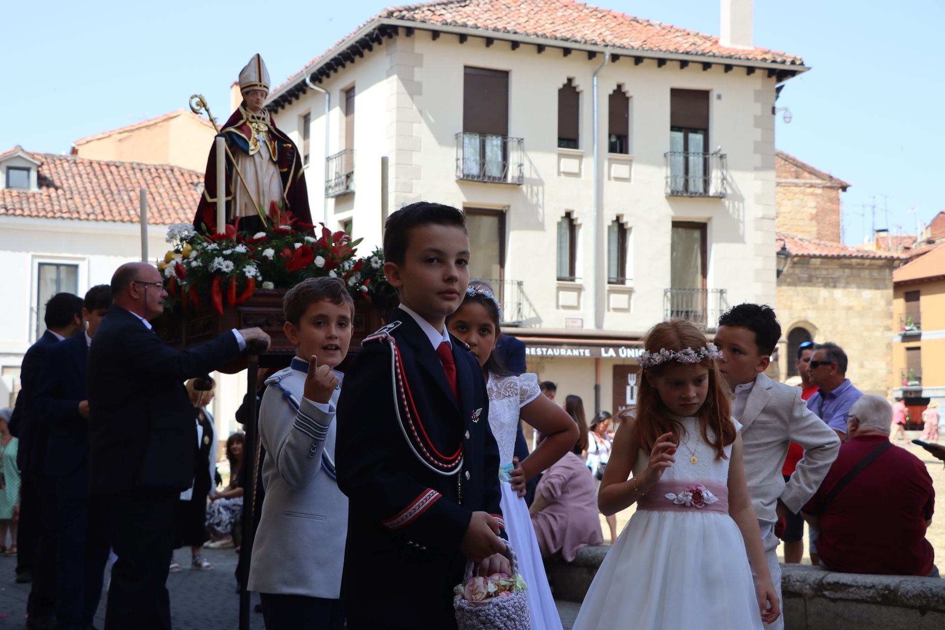 Las imágenes de la procesión del Corpus en León