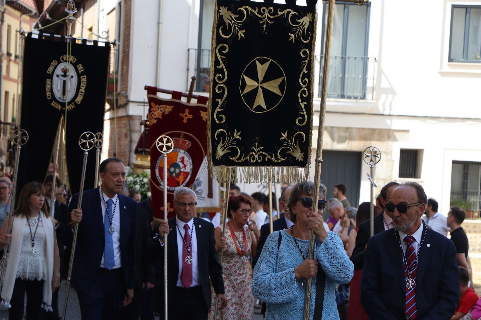 Las imágenes de la procesión del Corpus en León