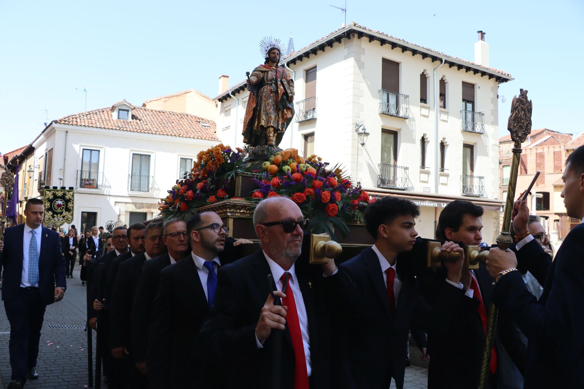 Las imágenes de la procesión del Corpus en León
