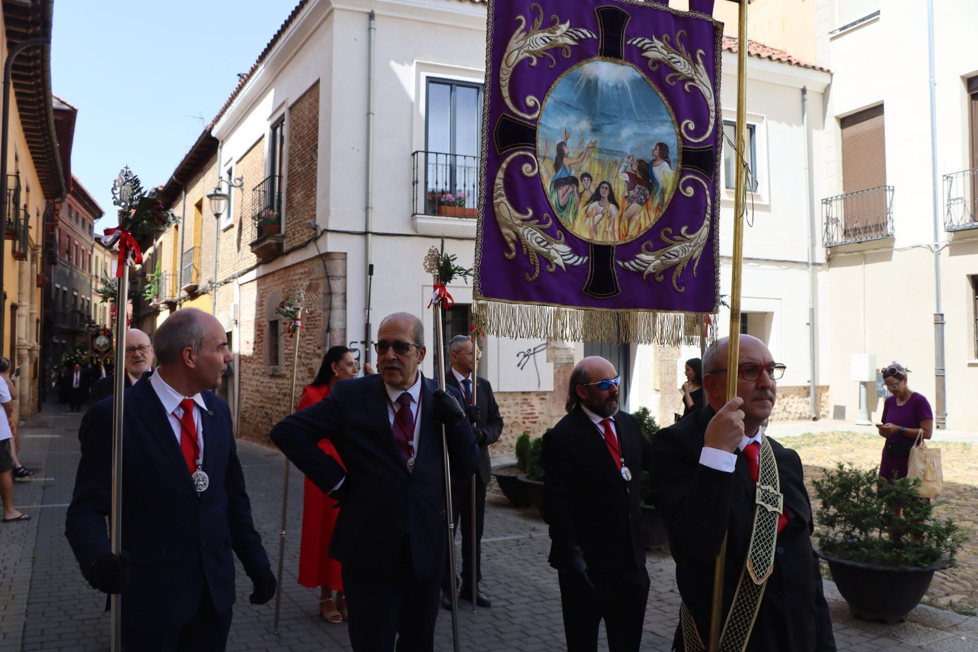 Las imágenes de la procesión del Corpus en León